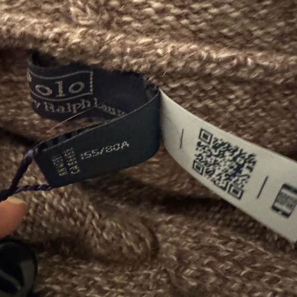 Ralph Lauren teddy bear hoodie sweater - Picture 6 of 9
